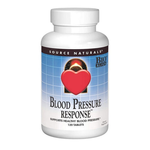 Source Naturals, Blood Pressure Response, 120 Tabs Source Naturals
