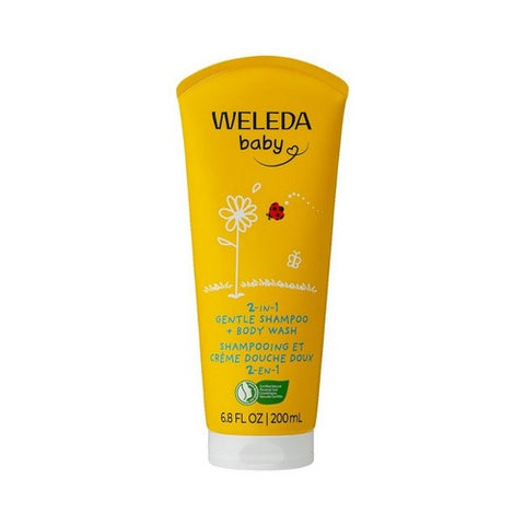 Weleda, Baby 2-In-1 Gentle Shampoo Plus Body Wash Calendula, 6.8 Oz Weleda
