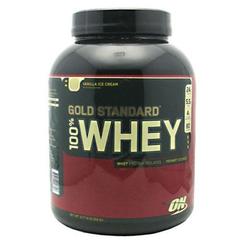 Optimum Nutrition, 100% Whey Gold, Vanilla  5.17 lb Optimum Nutrition
