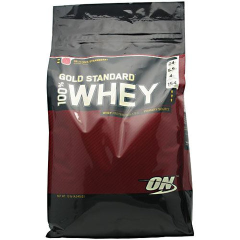 Optimum Nutrition, 100% Whey Gold, Strawberry 10.35 lb Optimum Nutrition