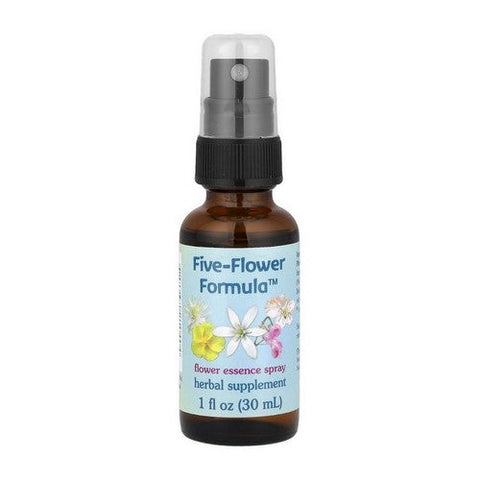Flower Essence Services, Five-Flower Formula Spray, Spray 1 oz Flower Essence Services