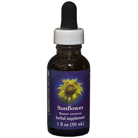 Flower Essence Services, Sunflower Dropper, 1 oz Flower Essence Services