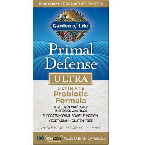 Garden of Life, Primal Defense, Ultra 180 Caps Garden of Life