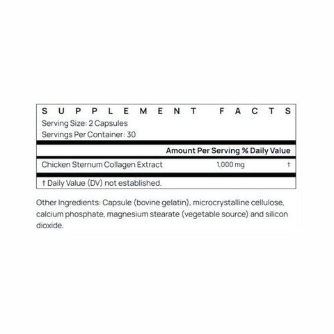 Jarrow Formulas, Type II Collagen, 500 mg, 60 Caps Jarrow Formulas