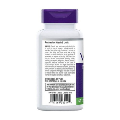 Natrol, Vitamin D3, 60 Tabs Natrol