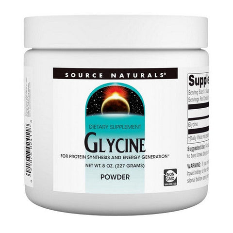 Source Naturals, Glycine Powder, 226.8 GM, 8 oz Source Naturals