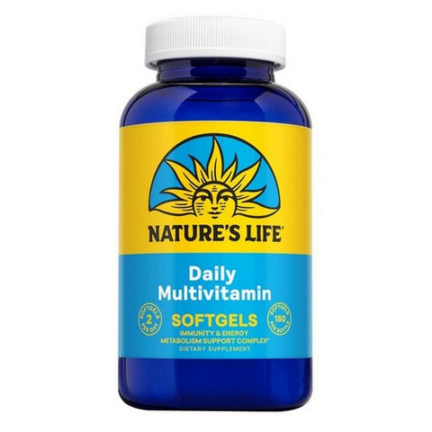 Daily Multivitamin Softgels 180 Count by Nature's Life