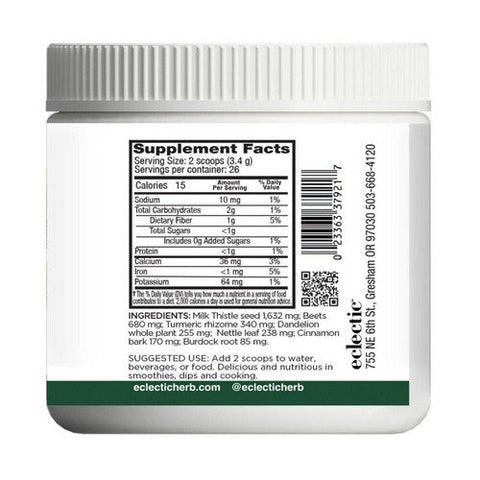 Eclectic Herb, Liver & Bile COG FDP, 90 gm Eclectic Herb