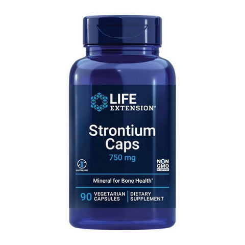 Life Extension, Strontium Caps, 750 mg, 90 Vegetarian Capsules Life Extension
