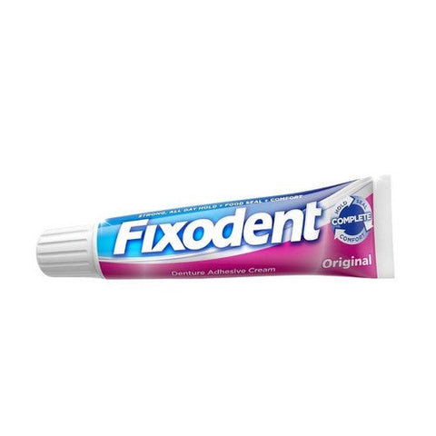 Fixodent, Complete Denture Adhesive Cream Original, 1.4 Oz Fixodent