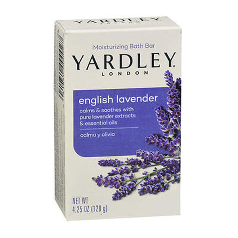 Yardley, Naturally Moisturizing Bath Bar English Lavender, 4 Oz Yardley