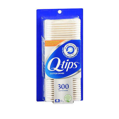 Q-Tips, Antimicrobial Cotton Swabs, 300 each Q-Tips