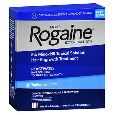 Rogaine, Mens 5% Minoxidil Solution, 6 Oz Rogaine