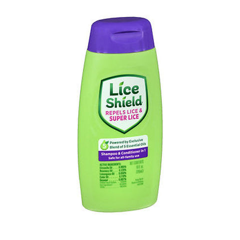 Lice Shield, 2 In 1 Shampoo And Conditioner Repels Head Lice, 10 Oz Lice Shield