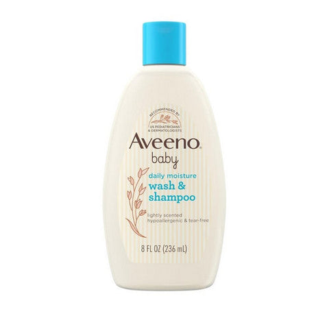 Aveeno, Baby Wash And Shampoo, 8 oz Aveeno