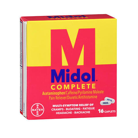 Midol, Menstrual Complete, 24 Caps Midol