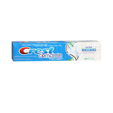 Crest, Extra Whitening With Tartar Protection Toothpaste Clean Mint, 6.2 Oz Crest