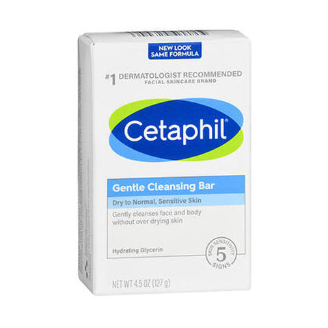 Cetaphil, Gentle Cleansing Bar Dry To Normal Sensitive Skin, 4.5 Oz Cetaphil