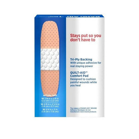 Band-Aid, Tru-Stay Plastic Adhesive Bandages, 60 Count